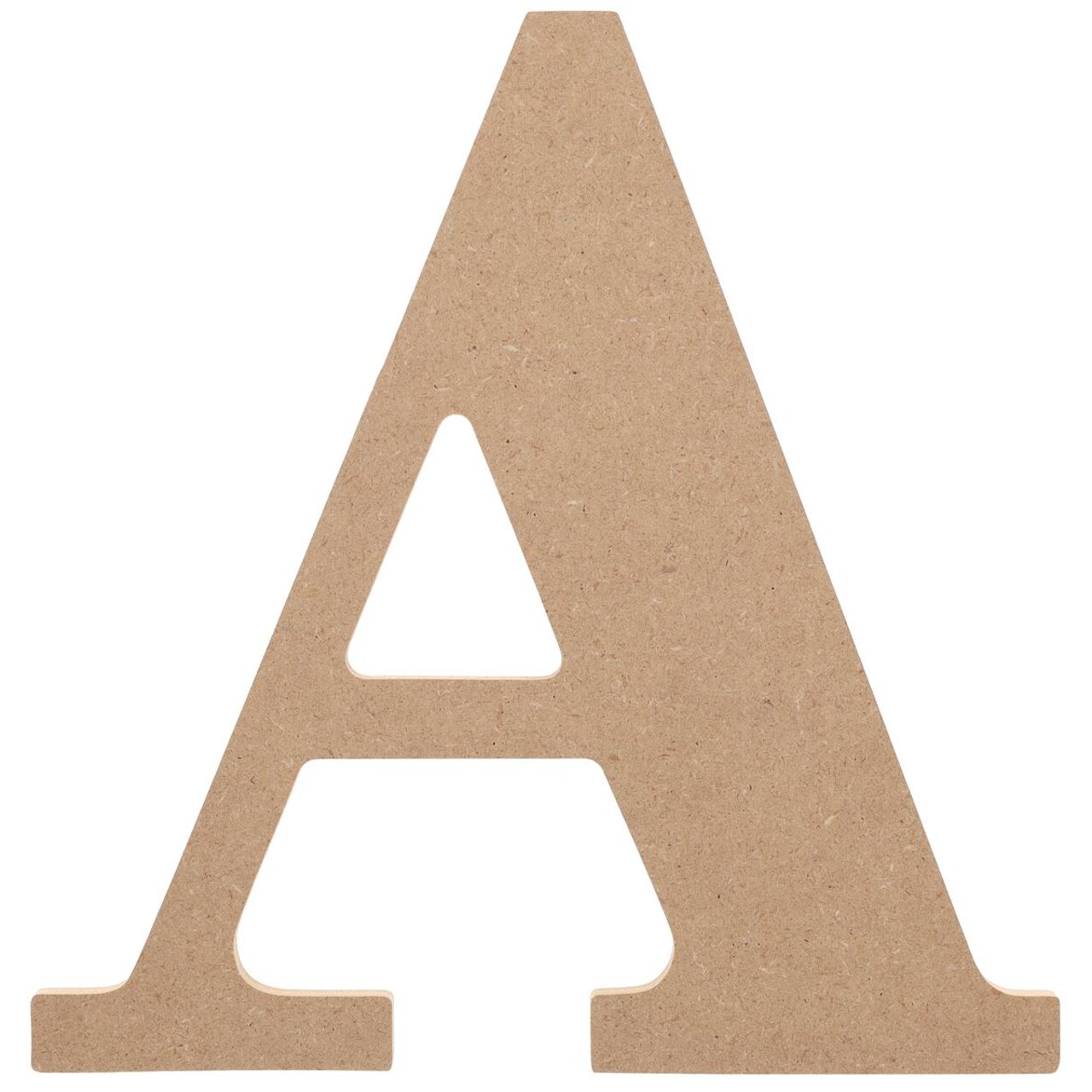 Essentials By Leisure Arts Wood Letter 'A', 8" – Wooden Alphabet Letters For Home Décor, Diy Craft Letters, And Personalized Projects – Unfinished Wooden Letters For Crafting